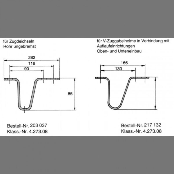 DEICHSELSTÜTZE