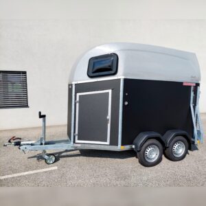 Böckmann Pferdeanhänger Duo Esprit silver + black