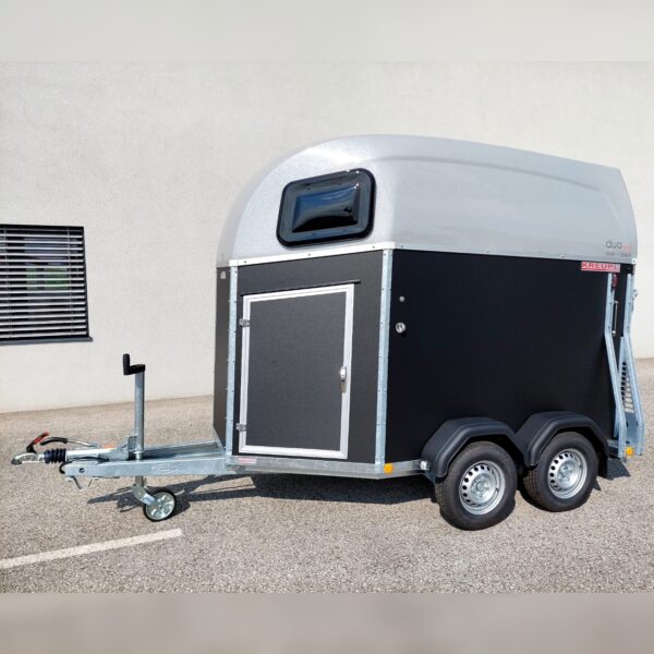 Böckmann Pferdeanhänger Duo Esprit silver + black