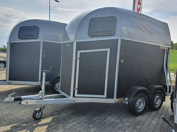 Böckmann Pferdeanhänger Duo Esprit silver + black – Bild 16