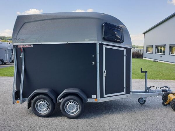 Böckmann Pferdeanhänger Duo Esprit silver + black – Bild 22