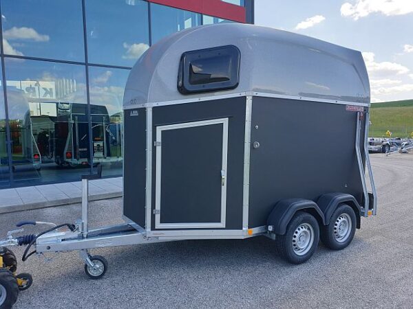Böckmann Pferdeanhänger Duo Esprit silver + black – Bild 23