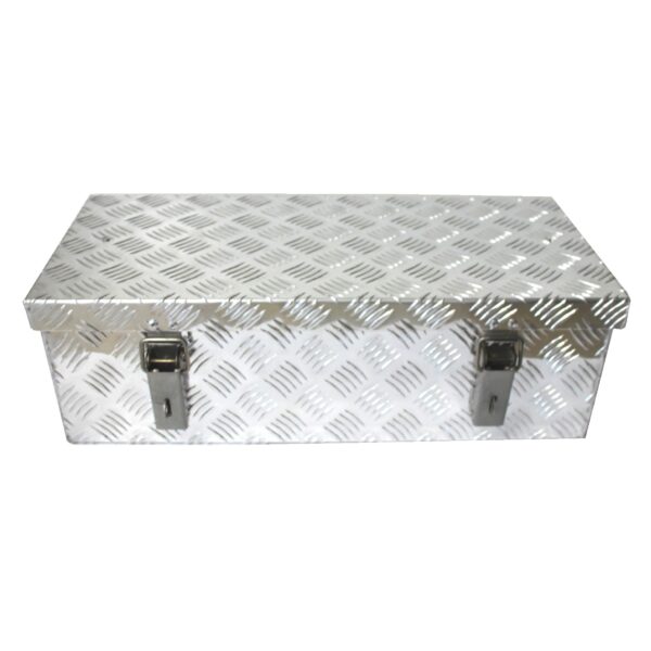 Staubox aus Alu-Riffelblech 600x250x190 mm (RD28)