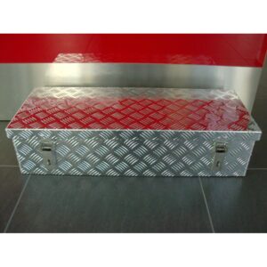 Staubox aus Alu-Riffelblech 800x300x150 mm (RD36)