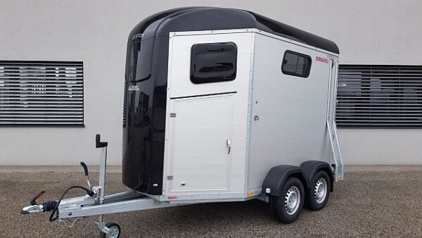 Böckmann Pferdeanhänger Portax Esprit silver + black – Bild 2