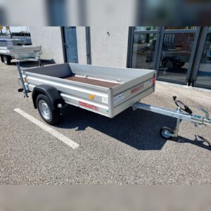 Böckmann Tieflader TL-AL 2513/75 (21) mit Stützrad und Schiebestützen